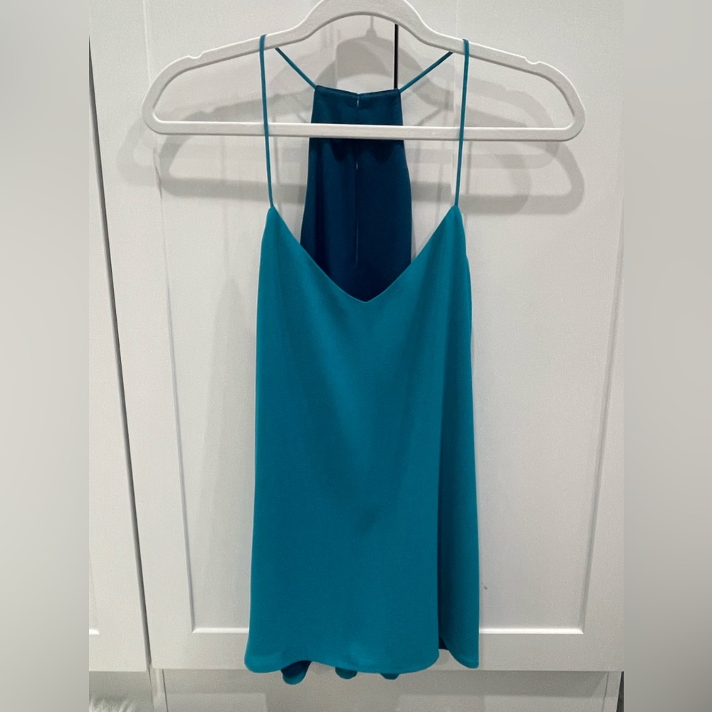 Express 2 color Top Size S - Turquoise